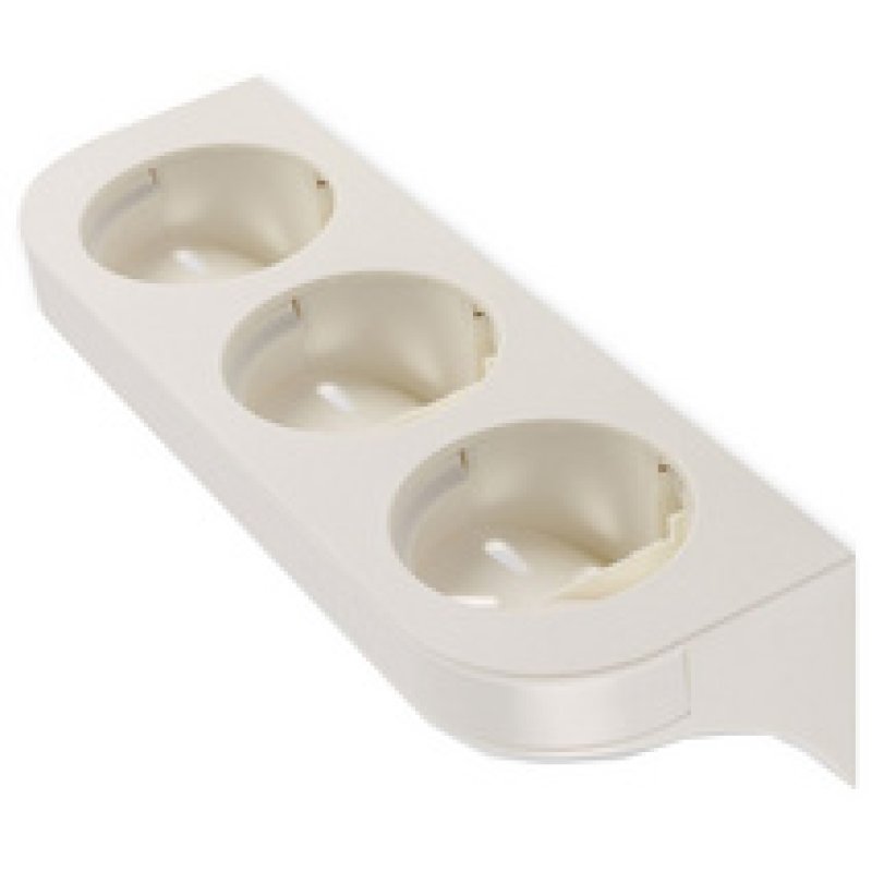 HYGOSTAR Support mural pour flacon à pompe, 3 compartiments