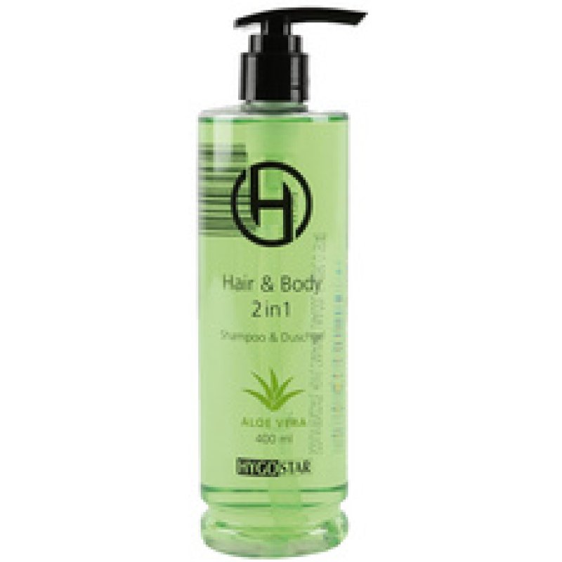 HYGOSTAR Gel douche & shampoing 2en1, flacon pompe de 400 ml