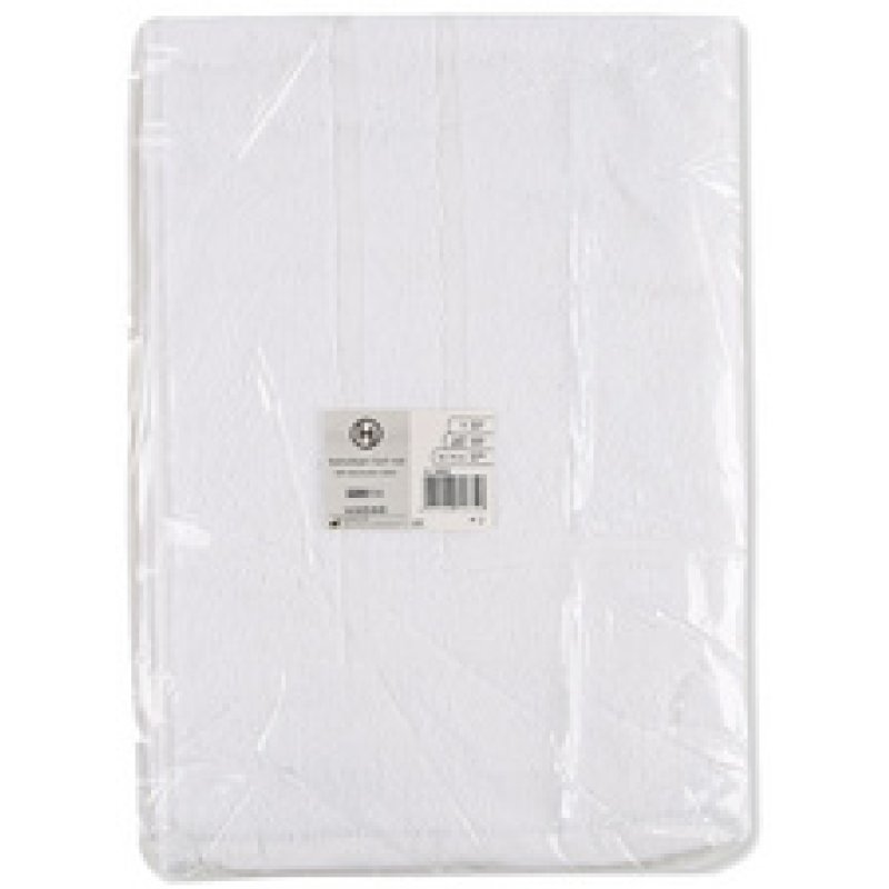 HYGOSTAR Tapis de bain, 500 x 700 mm, en coton, blanc