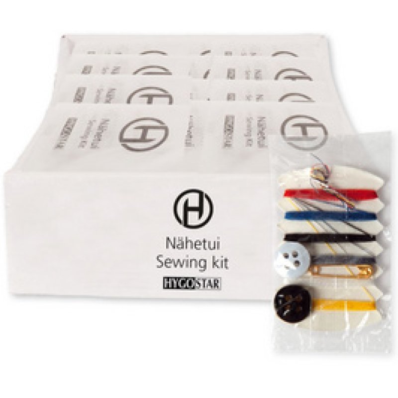 HYGOSTAR Set de couture, 10 pièces, emballage individuel