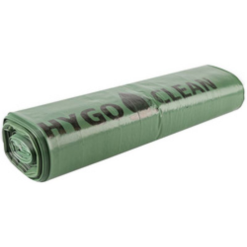 HYGOCLEAN Sac poubelle, 120 litres, en LDPE, bleu