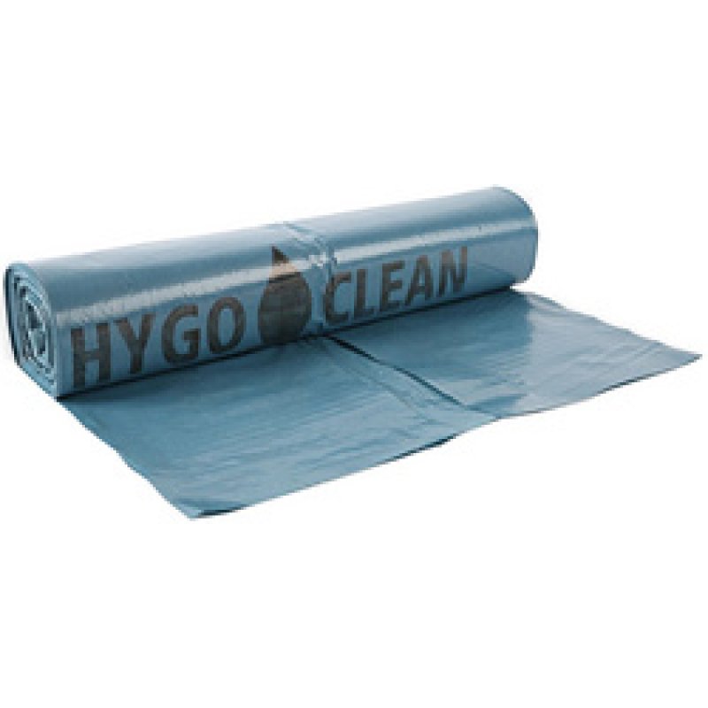 HYGOCLEAN Sac poubelle Light, 120 litres, en LDPE, jaune