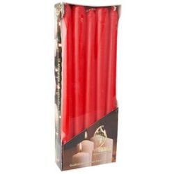 FLAVOUR by Gala Bougies de chandelier, 20 mm, par 10, cerise