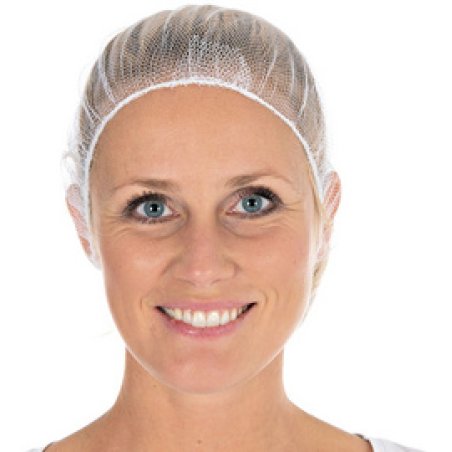 HYGOSTAR Baretthaube Honeycomb, Durchmesser: 600 mm, weiß