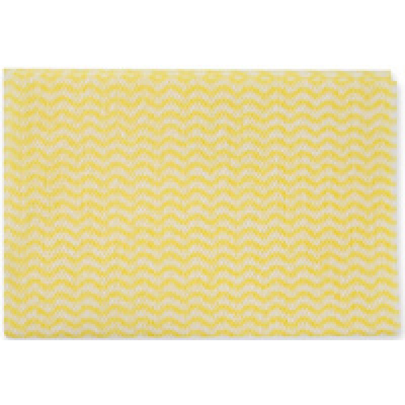 HYGOCLEAN Torchon & chiffon de nettoyage, couché, jaune