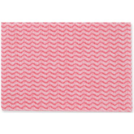 HYGOCLEAN Torchon & chiffon de nettoyage, couché, rouge