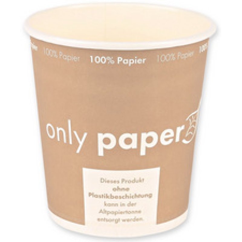 NATURE Star Tasse à soupe Only Paper, rond, 450 ml, marron