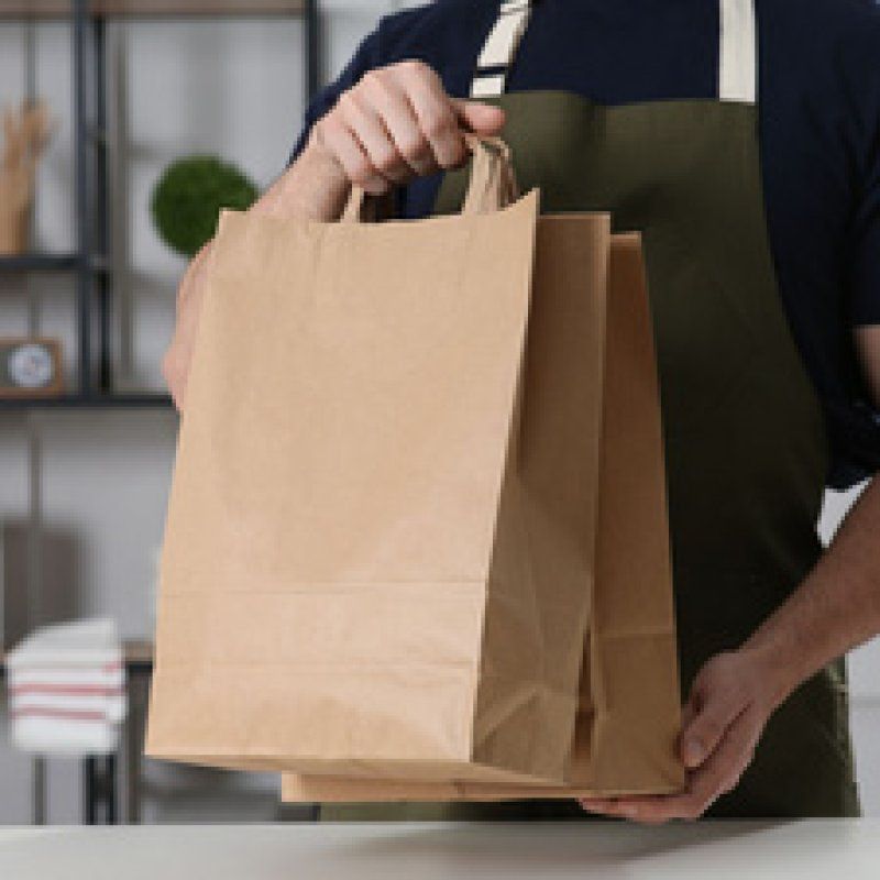 NATURE Star Sac en papier Strong, 320 x 170 x 250 mm, brun