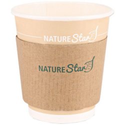 NATURE Star Manchon pour gobelet, pour gobelet de 200 ml