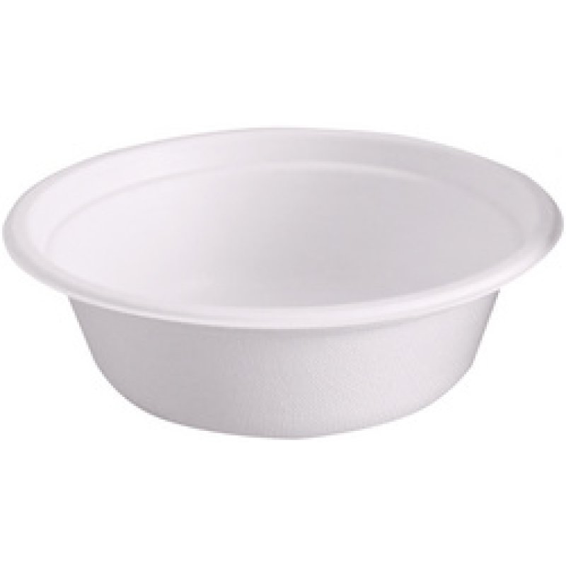 NATURE Star Coupelle en canne à sucre, rond, 1.000 ml, blanc