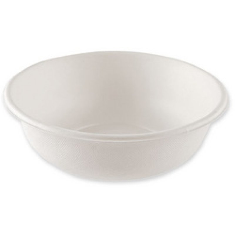 NATURE Star Coupelle en canne à sucre, rond, 500 ml, blanc