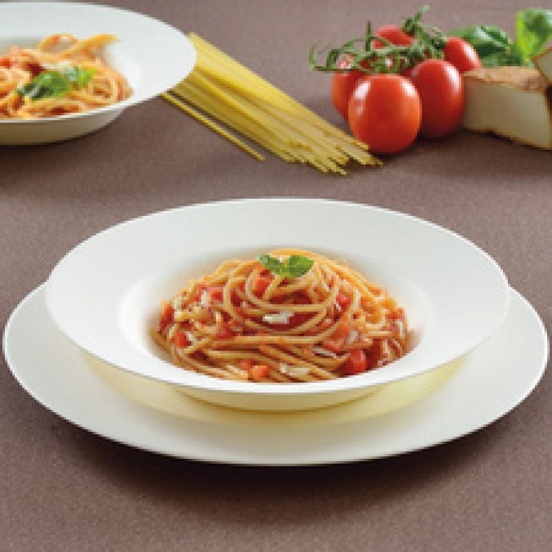 NATURE Star Assiette en canne à sucre Gourmet, rond, 230 mm