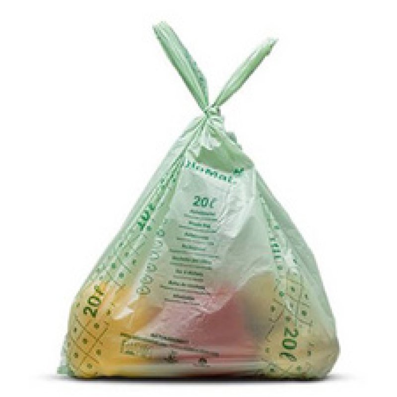 bioMAT Sac compostable, 10 litres, vert