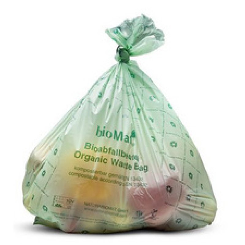 bioMAT Sac compostable, 30 litres, vert