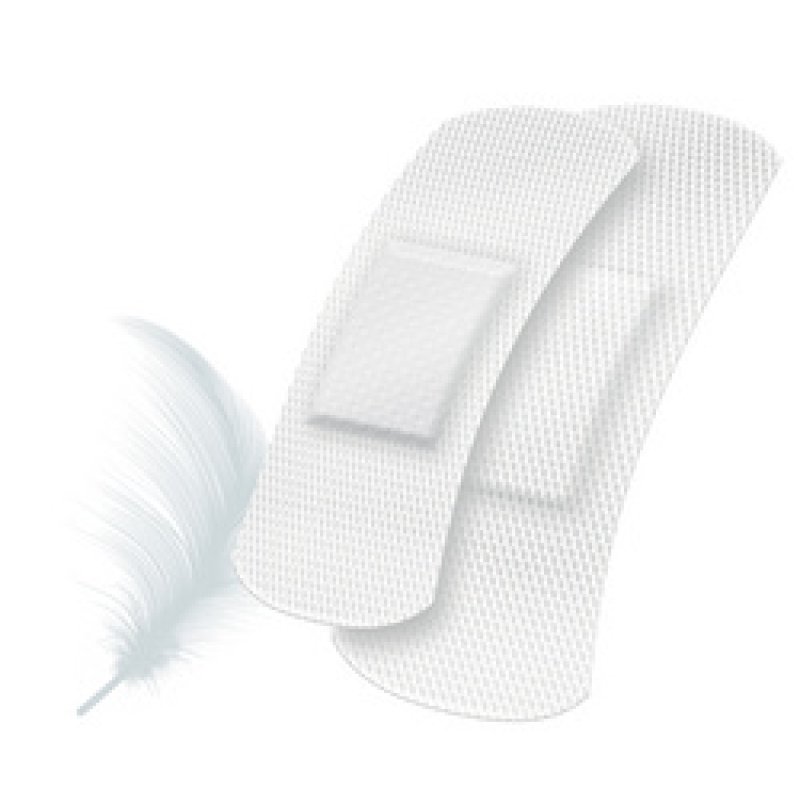 Lifemed Pansements "Sensitive", blanc, pack de 10