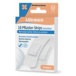 Lifemed Pansements "Sensitive", blanc, pack de 20