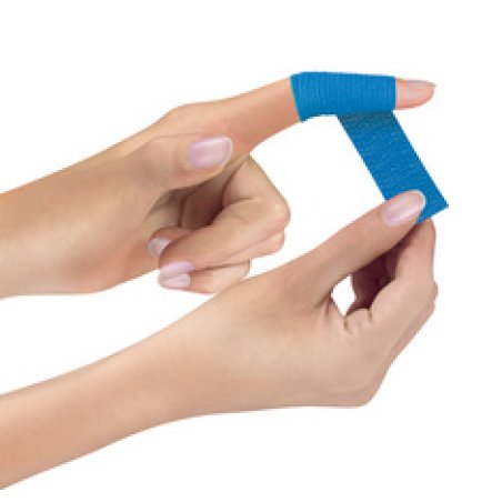 PAPSTAR Pansement, auto-adhésif, 9 rouleaux, bleu