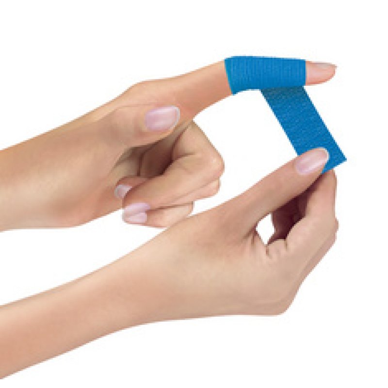 PAPSTAR Pansement, auto-adhésif, 2 rouleaux, bleu