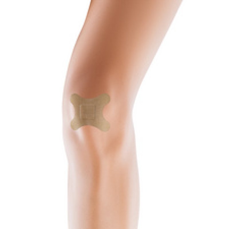 Lifemed Pansement genou et coude "Allround", couleur chair