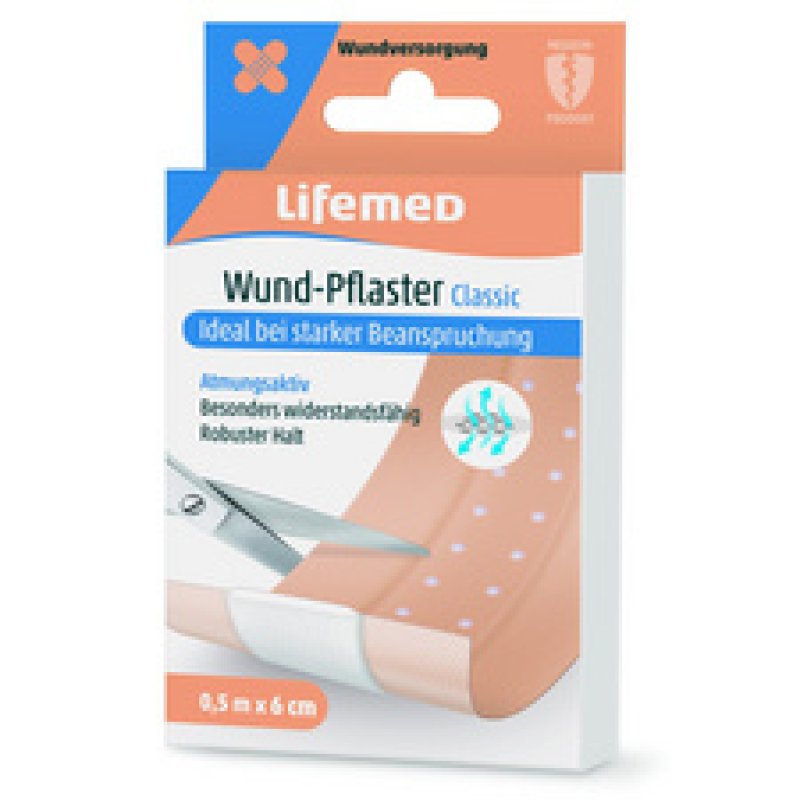 Lifemed Pansement "Classic", couleur chair, 5000 x 60 mm