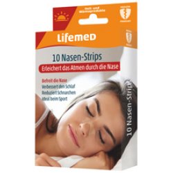Lifemed Bandelettes nasales, 19 x 66 mm, ton chair
