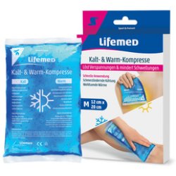 Lifemed Compresse chaud/froid, 140 x 130 mm, bleu