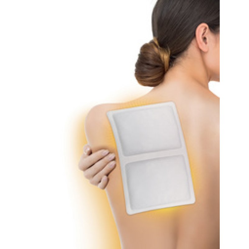 Lifemed Patch chauffant, 190 x 130 mm, blanc