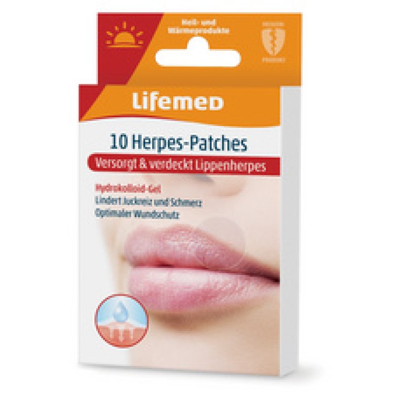 Lifemed Patch contre les boutons de fièvre, transparent