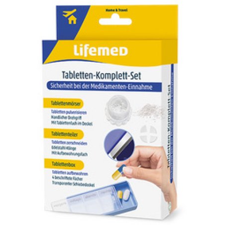Lifemed Tabletten-Komplett-Set, Kunststoff
