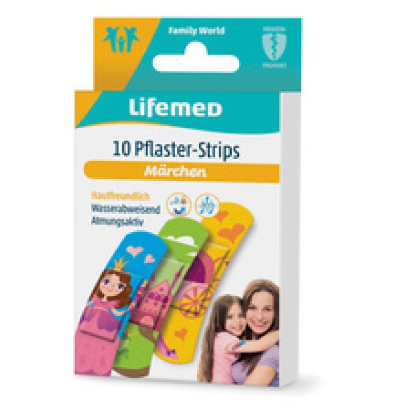 Lifemed Pansement pour enfants "Conte de fées" paquet de 10