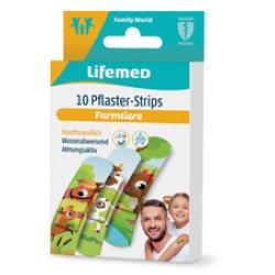 Lifemed Pansement pour enfants "Animaux" paquet de 10