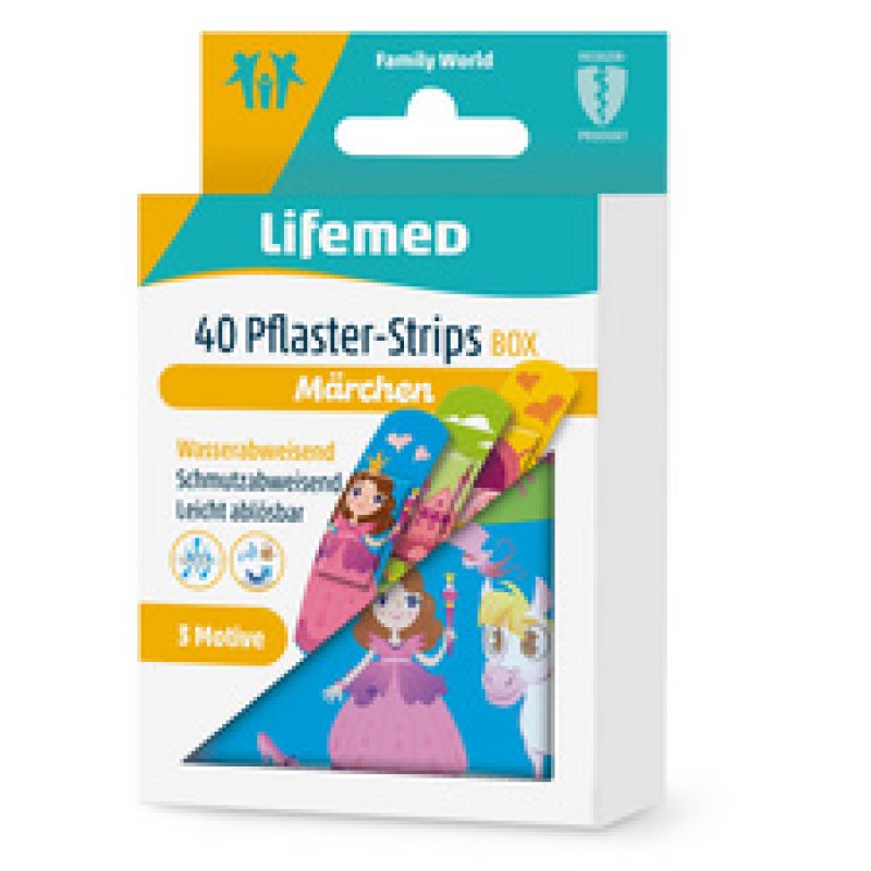 Lifemed Pansement pour enfants "Conte de fées", 40 boîte