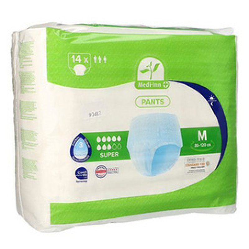 Medi-Inn Culotte pour incontinence "SUPER", taille S, blanc