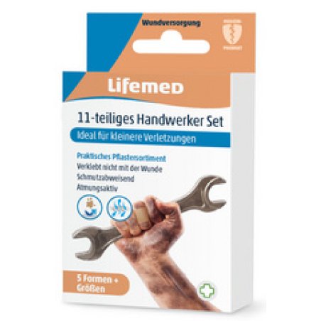 Lifemed Set de pansements "artisan", 11 pièces