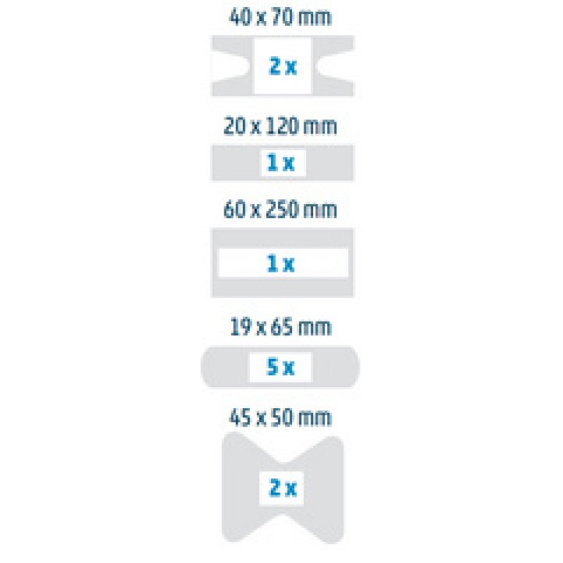 Lifemed Set de pansements "artisan", 11 pièces