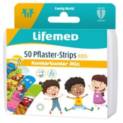 Lifemed Pansement pour enfants "Mix", boîte de 50