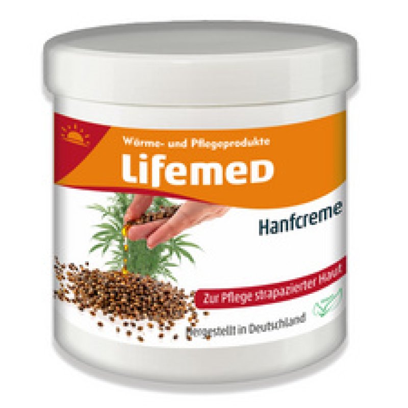Lifemed Crème de chanvre, pot de 250 ml