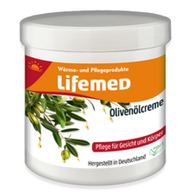 Lifemed Crème à l'huile d'olive, pot de 250 ml