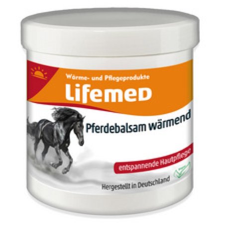 Lifemed Baume du cheval, chauffant, pot de 250 ml