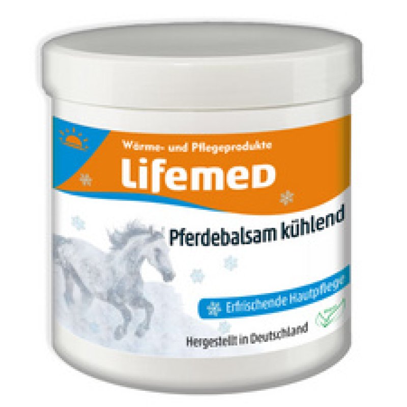 Lifemed Baume du cheval, rafraîchissant, pot de 250 ml