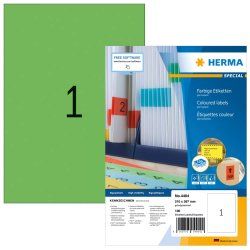 HERMA 4404 étiquette à imprimer Vert Imprimante d'étiquette adhésive