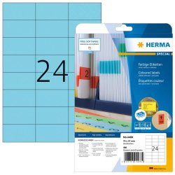 HERMA 4468 étiquette à imprimer Bleu Imprimante d'étiquette adhésive