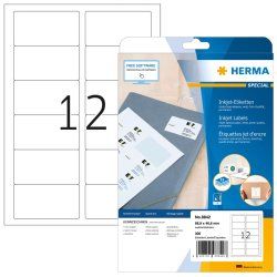 HERMA Inkjet address labels A4 88.9x46.6 mm white paper matt 300 pcs.