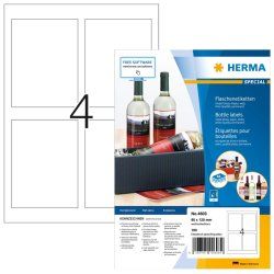 HERMA 4603 self-adhesive label Rectangle Permanent White 160 pc(s)