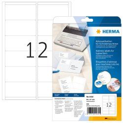 HERMA 4432 étiquette d'adresse Blanc