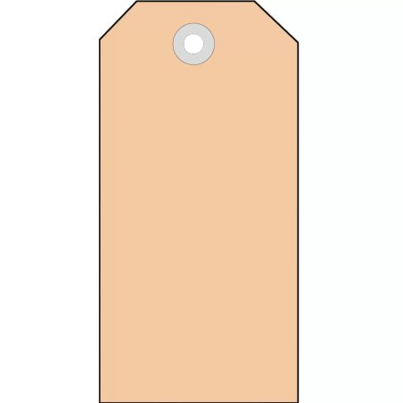HERMA Etiquette à suspendre, 48 x 95 mm, pour colis, marron
