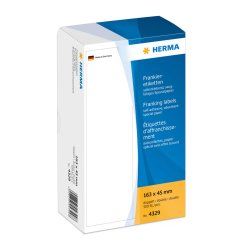 HERMA 4329 étiquette auto-collante Rectangle Blanc 500 pièce(s)
