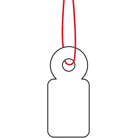 HERMA Etiquette à suspendre, 10 x 22 mm, avec fil rouge
