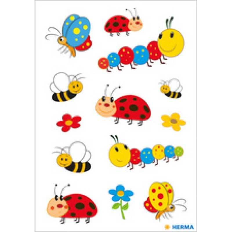 HERMA Autocollants DECOR "Abeilles rigolotes"