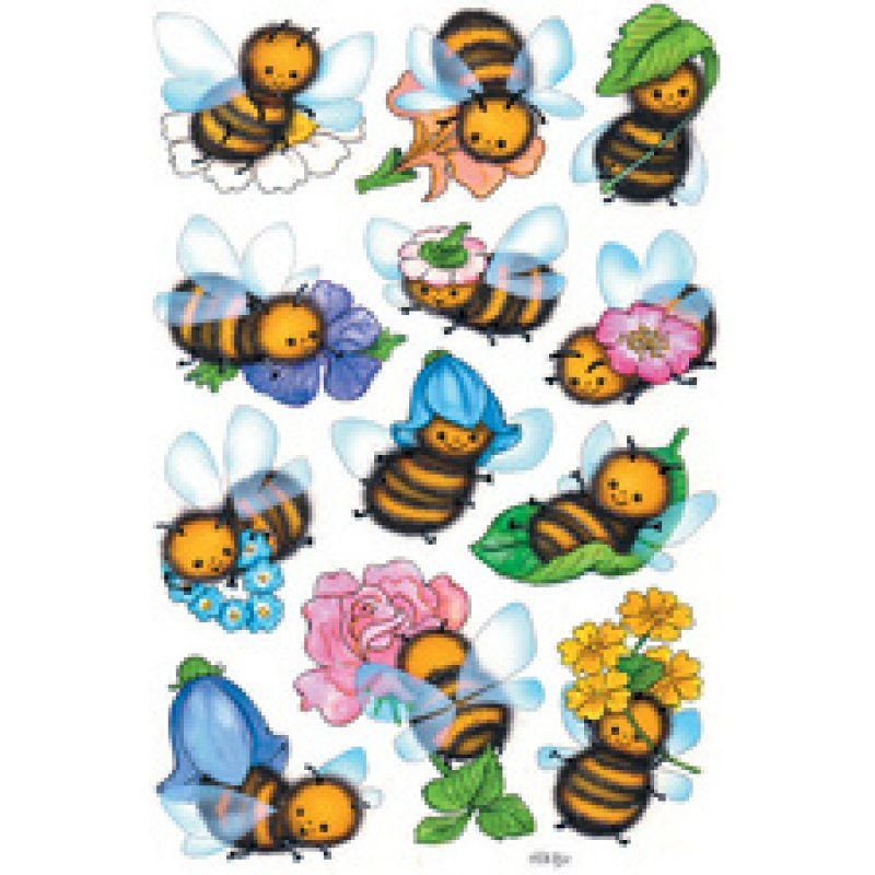 HERMA Autocollants DECOR "Abeilles rigolotes"